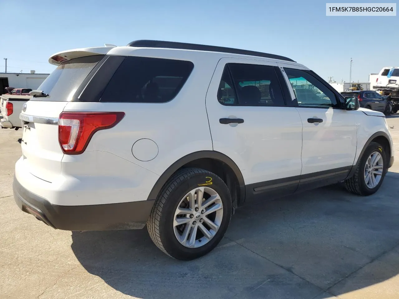 2017 Ford Explorer VIN: 1FM5K7B85HGC20664 Lot: 73484684