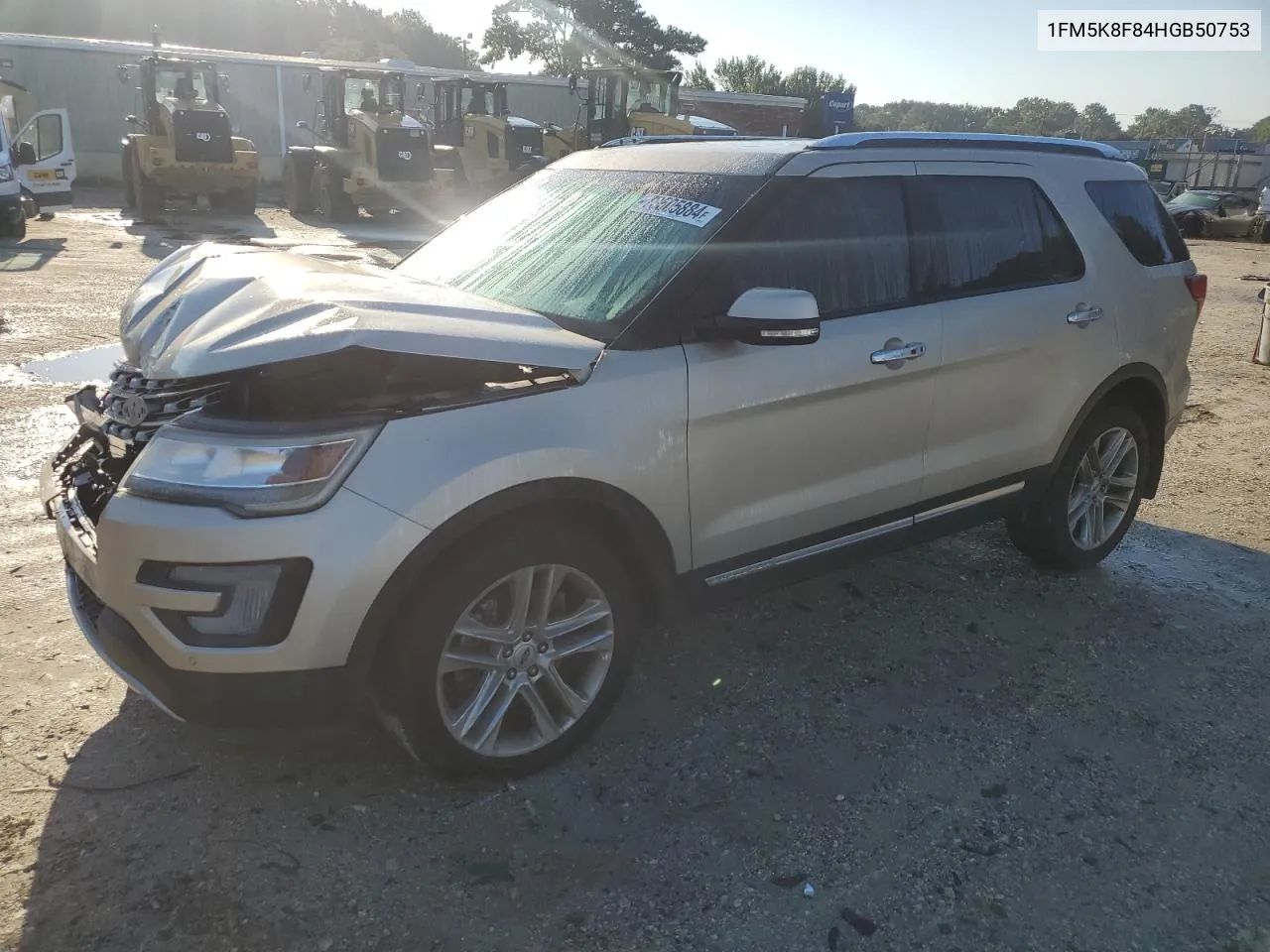 2017 Ford Explorer Limited VIN: 1FM5K8F84HGB50753 Lot: 73505884