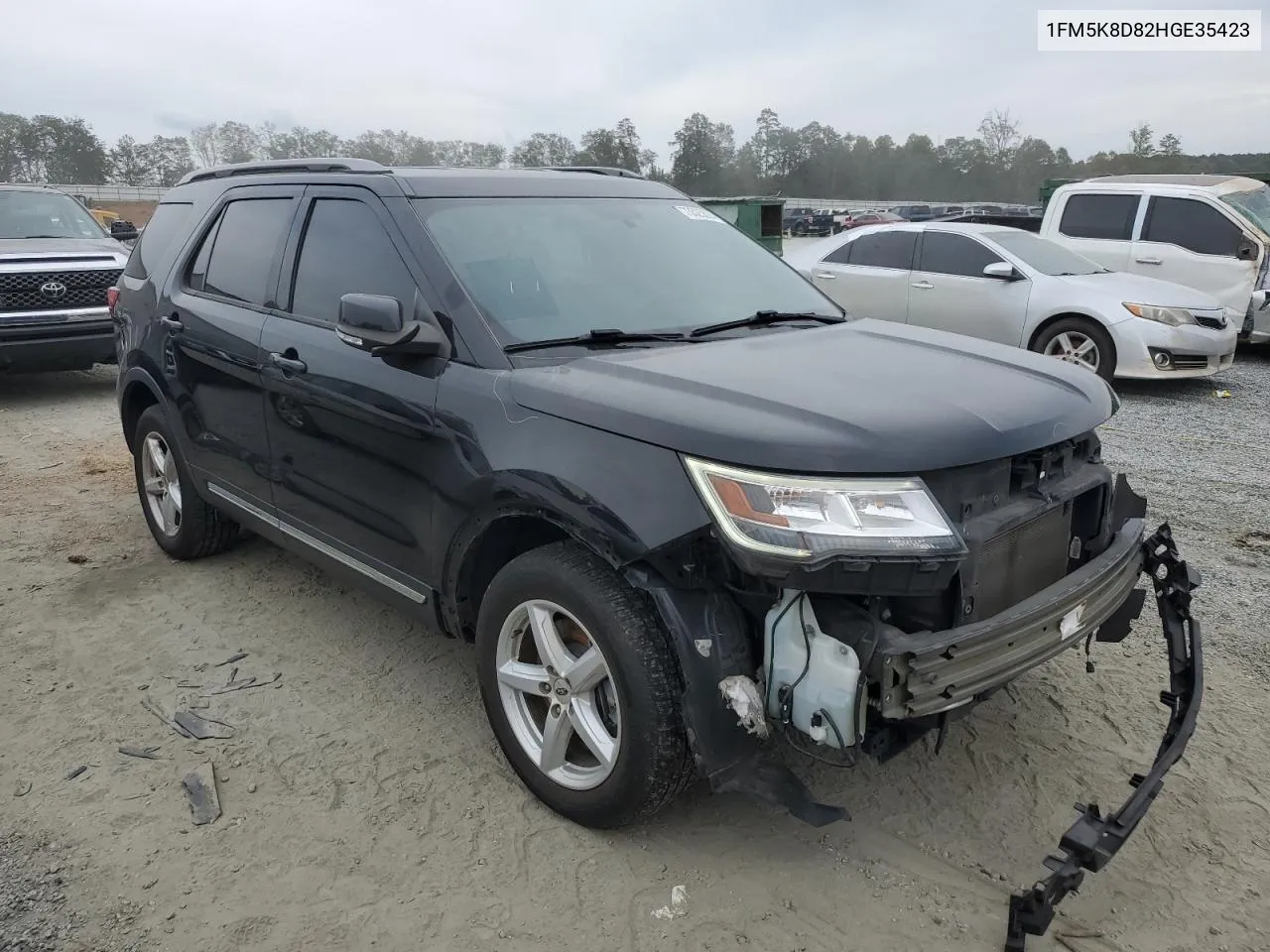 2017 Ford Explorer Xlt VIN: 1FM5K8D82HGE35423 Lot: 73525624