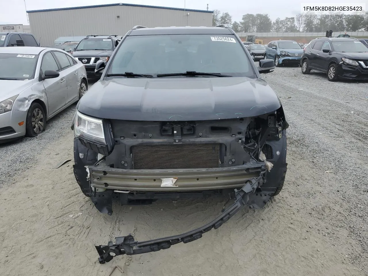 2017 Ford Explorer Xlt VIN: 1FM5K8D82HGE35423 Lot: 73525624