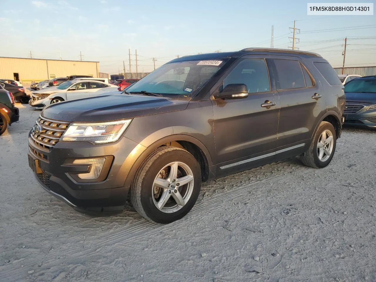 2017 Ford Explorer Xlt VIN: 1FM5K8D88HGD14301 Lot: 73572424