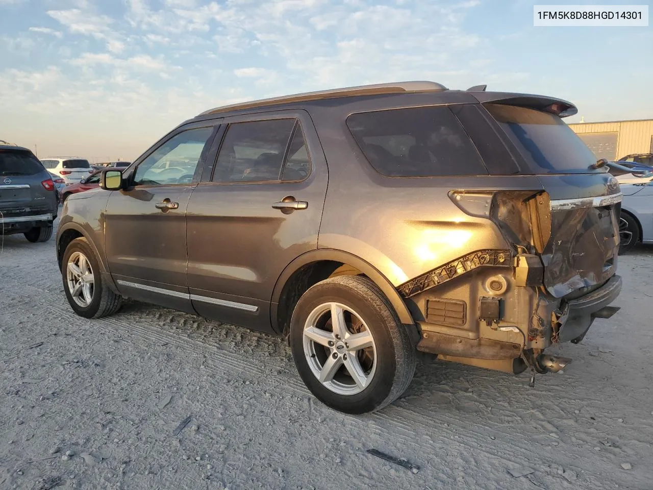 2017 Ford Explorer Xlt VIN: 1FM5K8D88HGD14301 Lot: 73572424