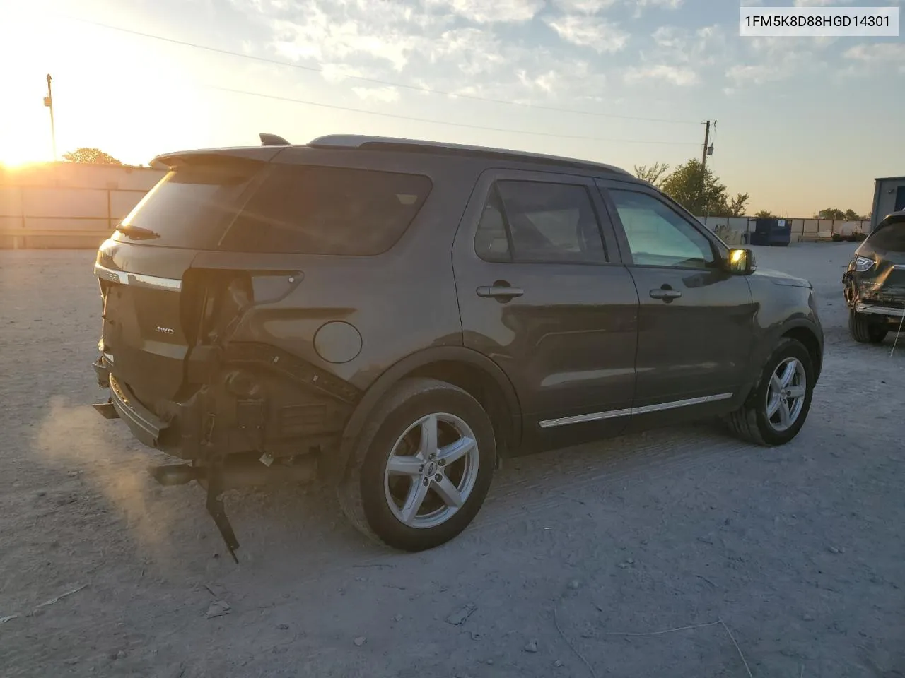 2017 Ford Explorer Xlt VIN: 1FM5K8D88HGD14301 Lot: 73572424