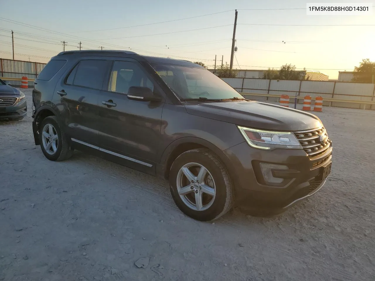 2017 Ford Explorer Xlt VIN: 1FM5K8D88HGD14301 Lot: 73572424