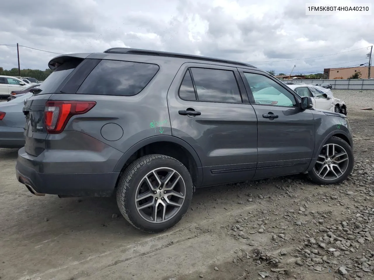 2017 Ford Explorer Sport VIN: 1FM5K8GT4HGA40210 Lot: 73705794