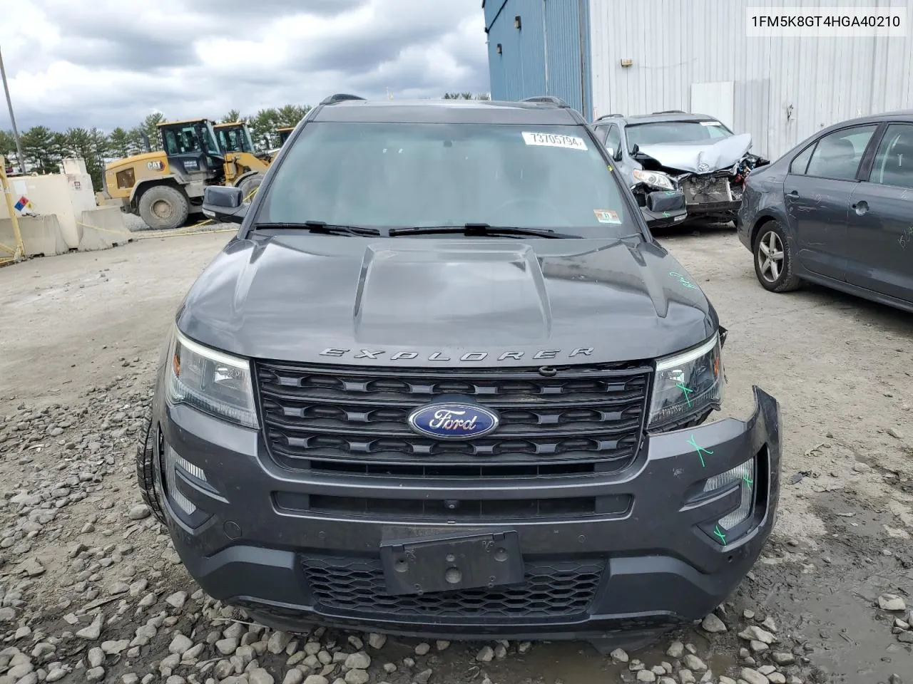 2017 Ford Explorer Sport VIN: 1FM5K8GT4HGA40210 Lot: 73705794