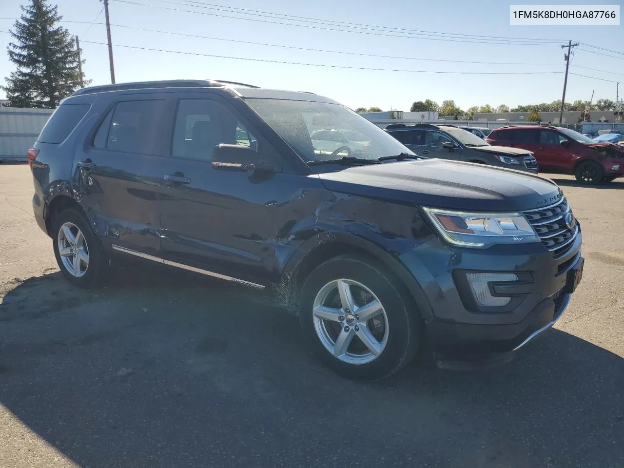 2017 Ford Explorer Xlt VIN: 1FM5K8DH0HGA87766 Lot: 73822104