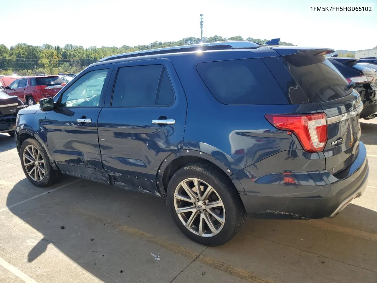 2017 Ford Explorer Limited VIN: 1FM5K7FH5HGD65102 Lot: 73830564