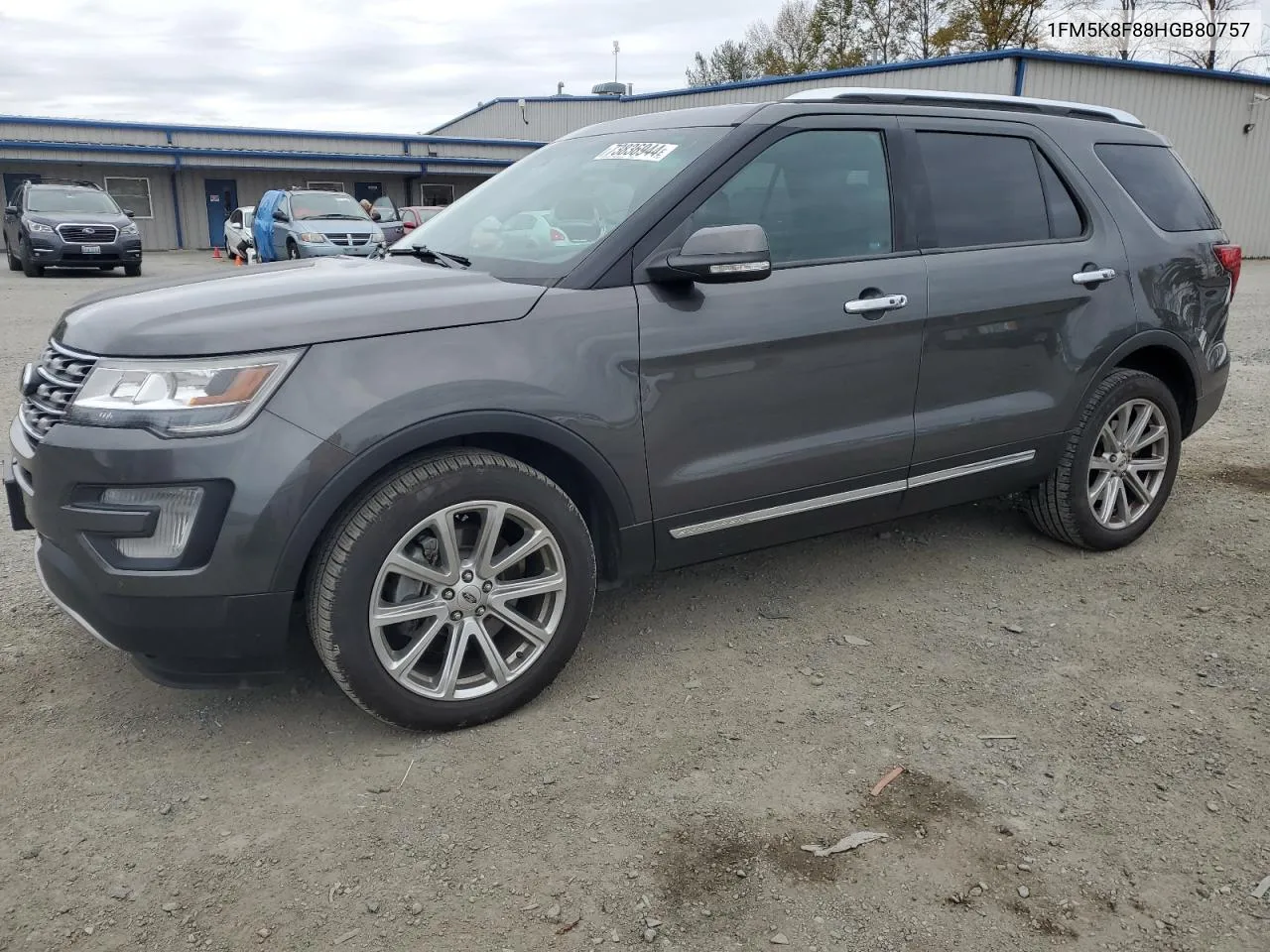 2017 Ford Explorer Limited VIN: 1FM5K8F88HGB80757 Lot: 73836944