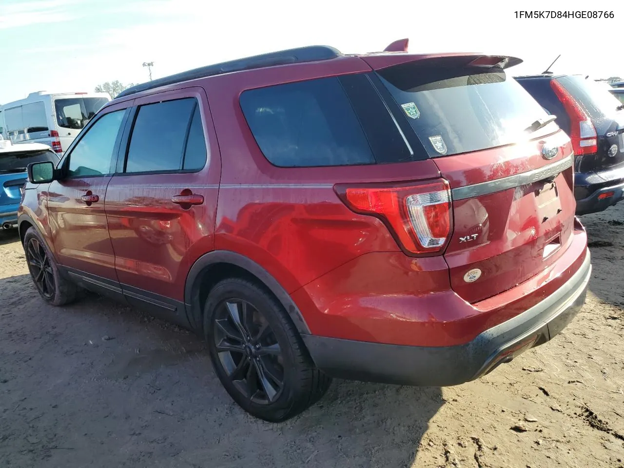 2017 Ford Explorer Xlt VIN: 1FM5K7D84HGE08766 Lot: 73850254