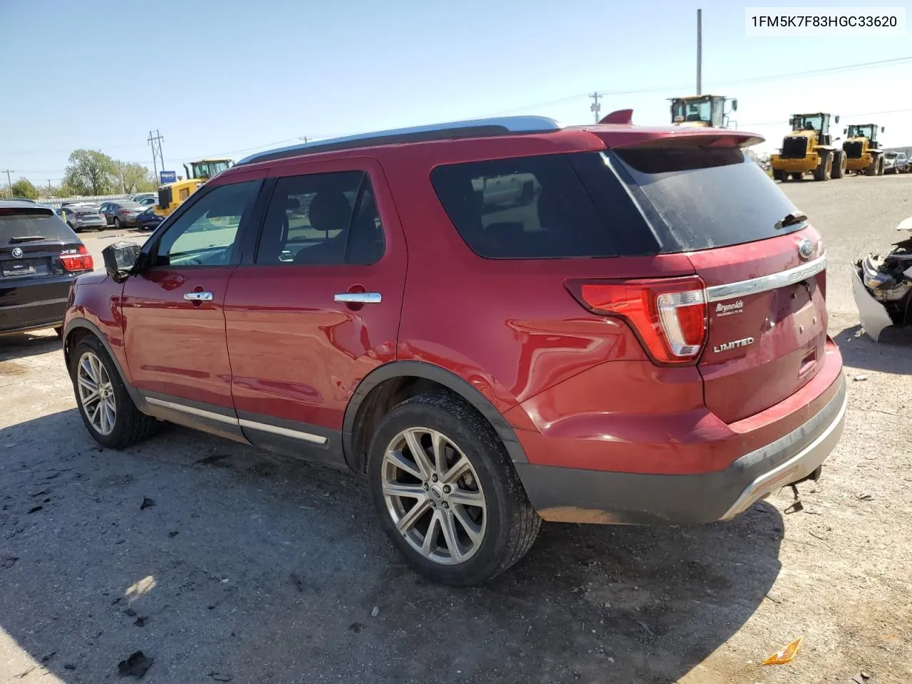 2017 Ford Explorer Limited VIN: 1FM5K7F83HGC33620 Lot: 73914074