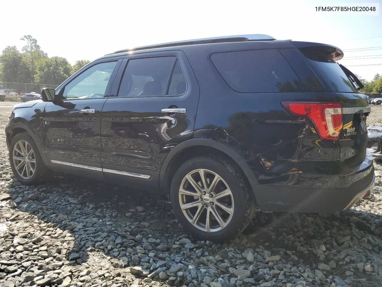 2017 Ford Explorer Limited VIN: 1FM5K7F85HGE20048 Lot: 73928904