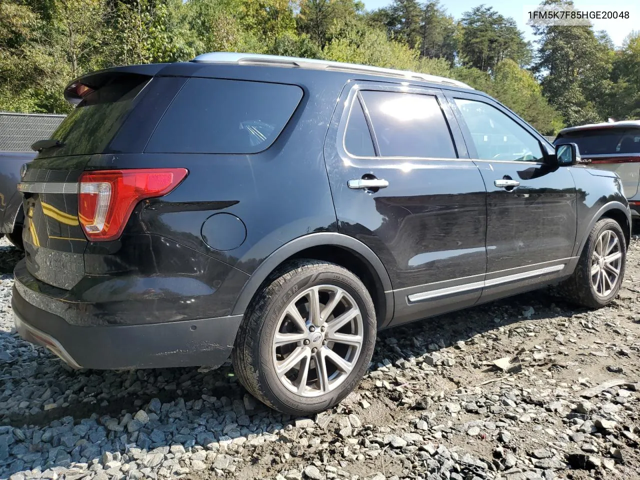 2017 Ford Explorer Limited VIN: 1FM5K7F85HGE20048 Lot: 73928904