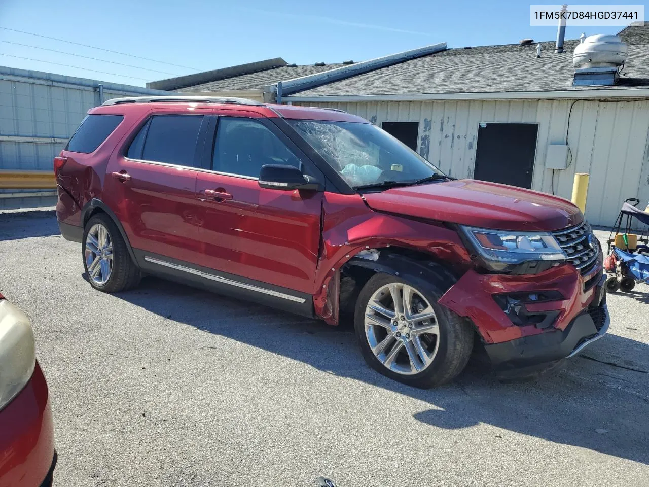 2017 Ford Explorer Xlt VIN: 1FM5K7D84HGD37441 Lot: 73935504