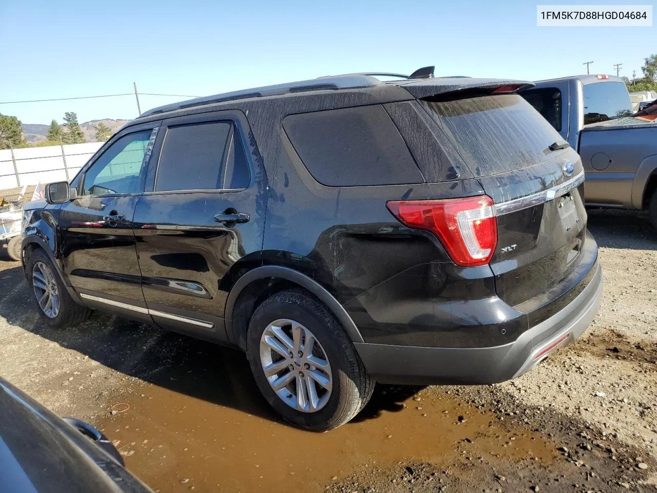 2017 Ford Explorer Xlt VIN: 1FM5K7D88HGD04684 Lot: 73993264