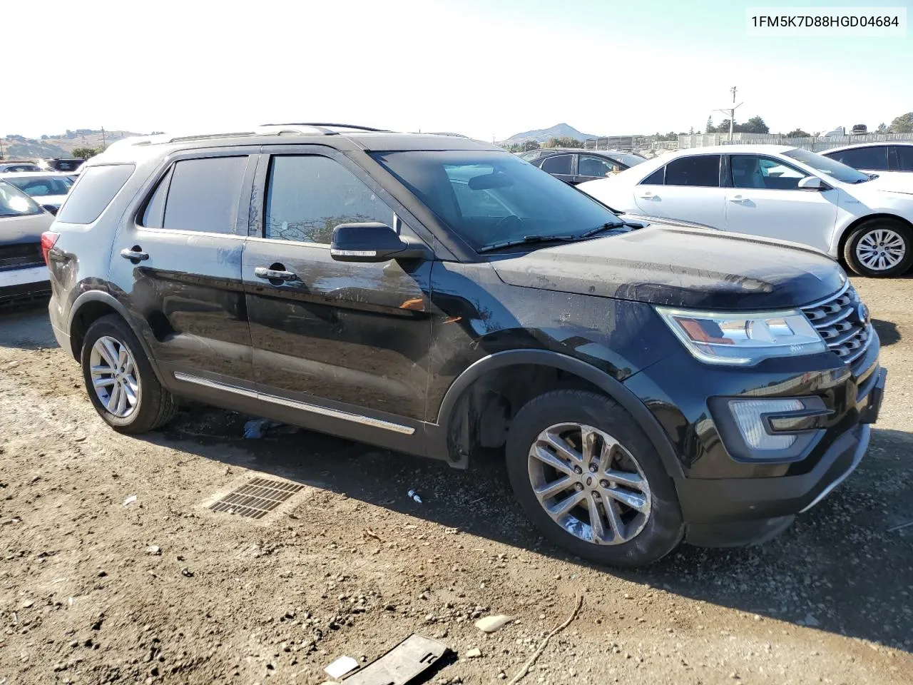 2017 Ford Explorer Xlt VIN: 1FM5K7D88HGD04684 Lot: 73993264