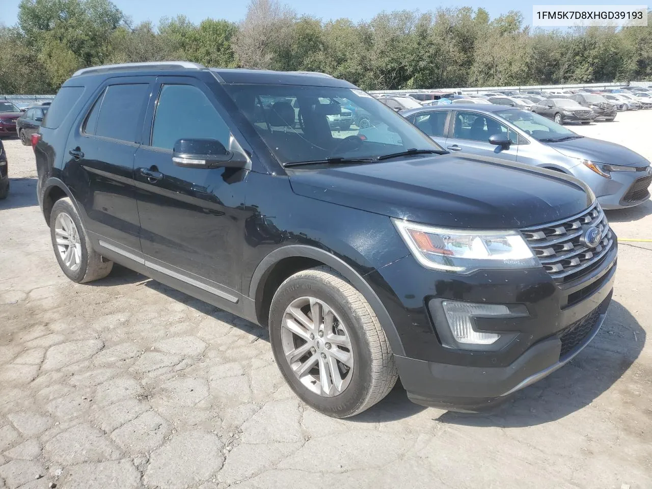 2017 Ford Explorer Xlt VIN: 1FM5K7D8XHGD39193 Lot: 73996454