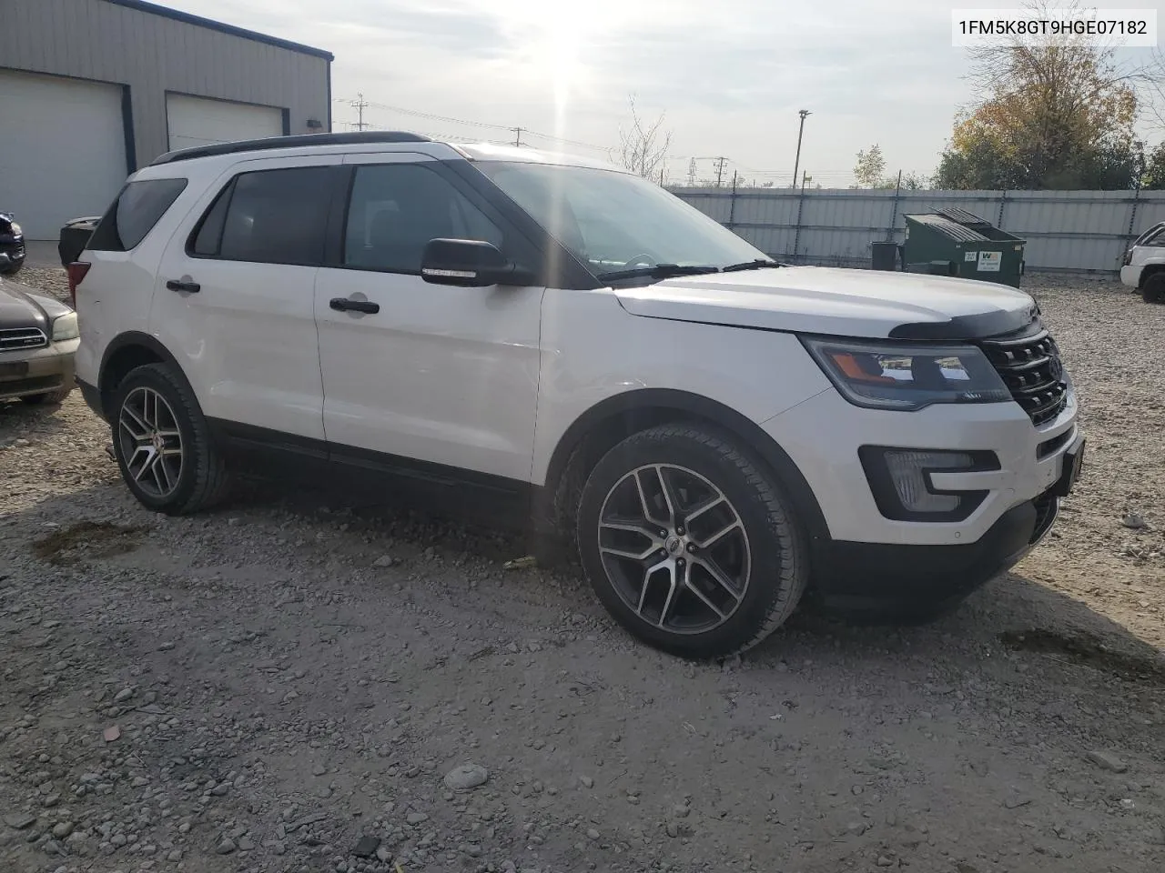 2017 Ford Explorer Sport VIN: 1FM5K8GT9HGE07182 Lot: 74074514