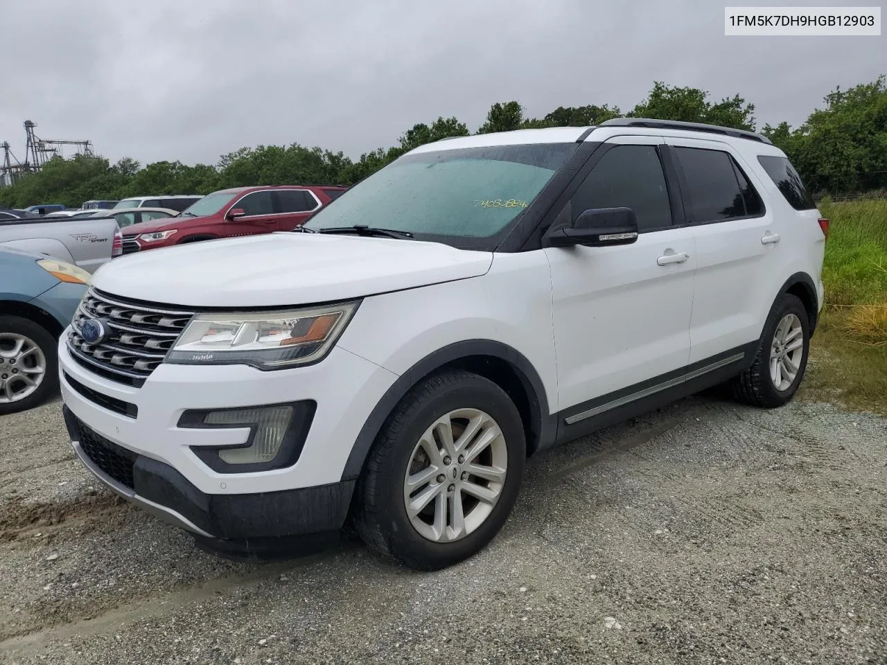 2017 Ford Explorer Xlt VIN: 1FM5K7DH9HGB12903 Lot: 74080884