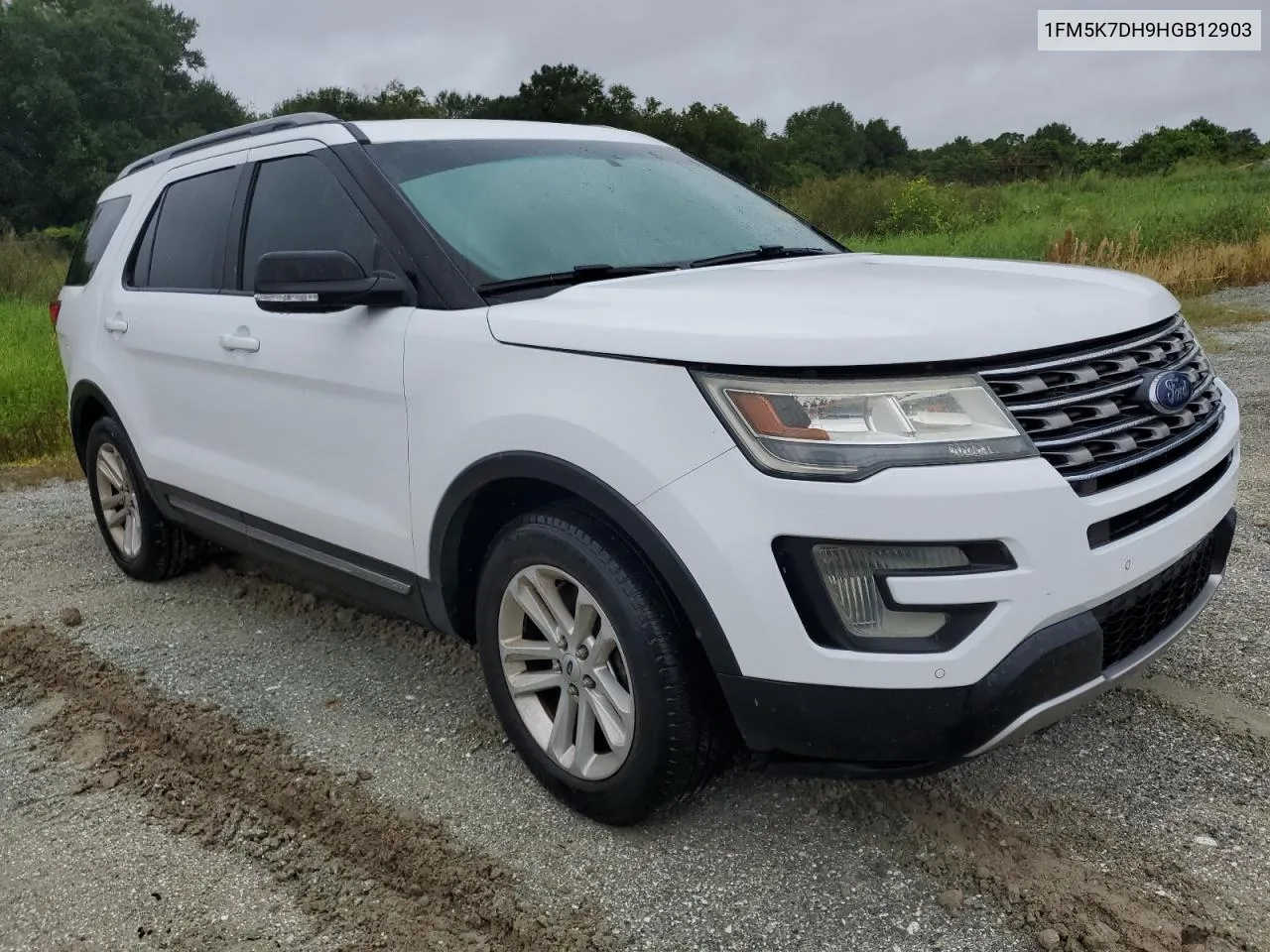 2017 Ford Explorer Xlt VIN: 1FM5K7DH9HGB12903 Lot: 74080884