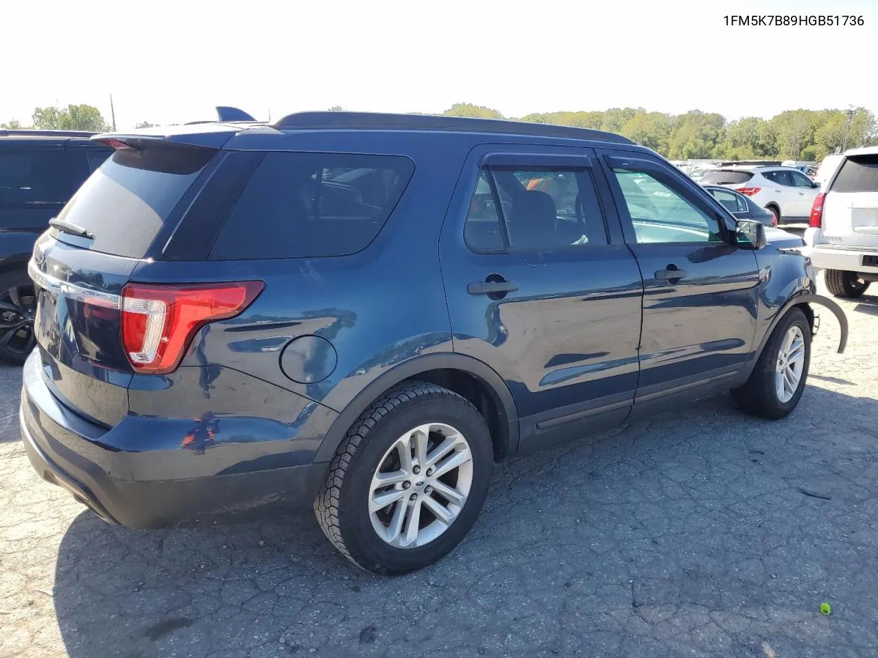 2017 Ford Explorer VIN: 1FM5K7B89HGB51736 Lot: 74139404