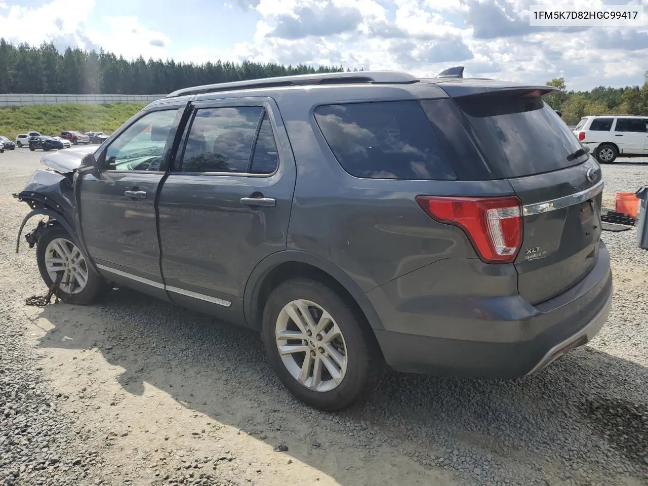 2017 Ford Explorer Xlt VIN: 1FM5K7D82HGC99417 Lot: 74152194