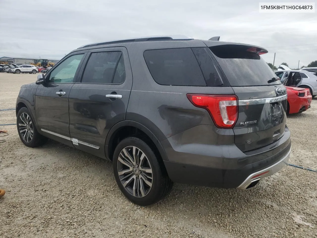 2017 Ford Explorer Platinum VIN: 1FM5K8HT1HGC64873 Lot: 74205794