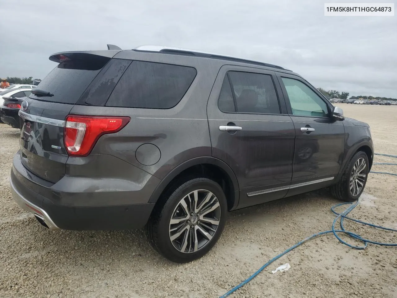 2017 Ford Explorer Platinum VIN: 1FM5K8HT1HGC64873 Lot: 74205794