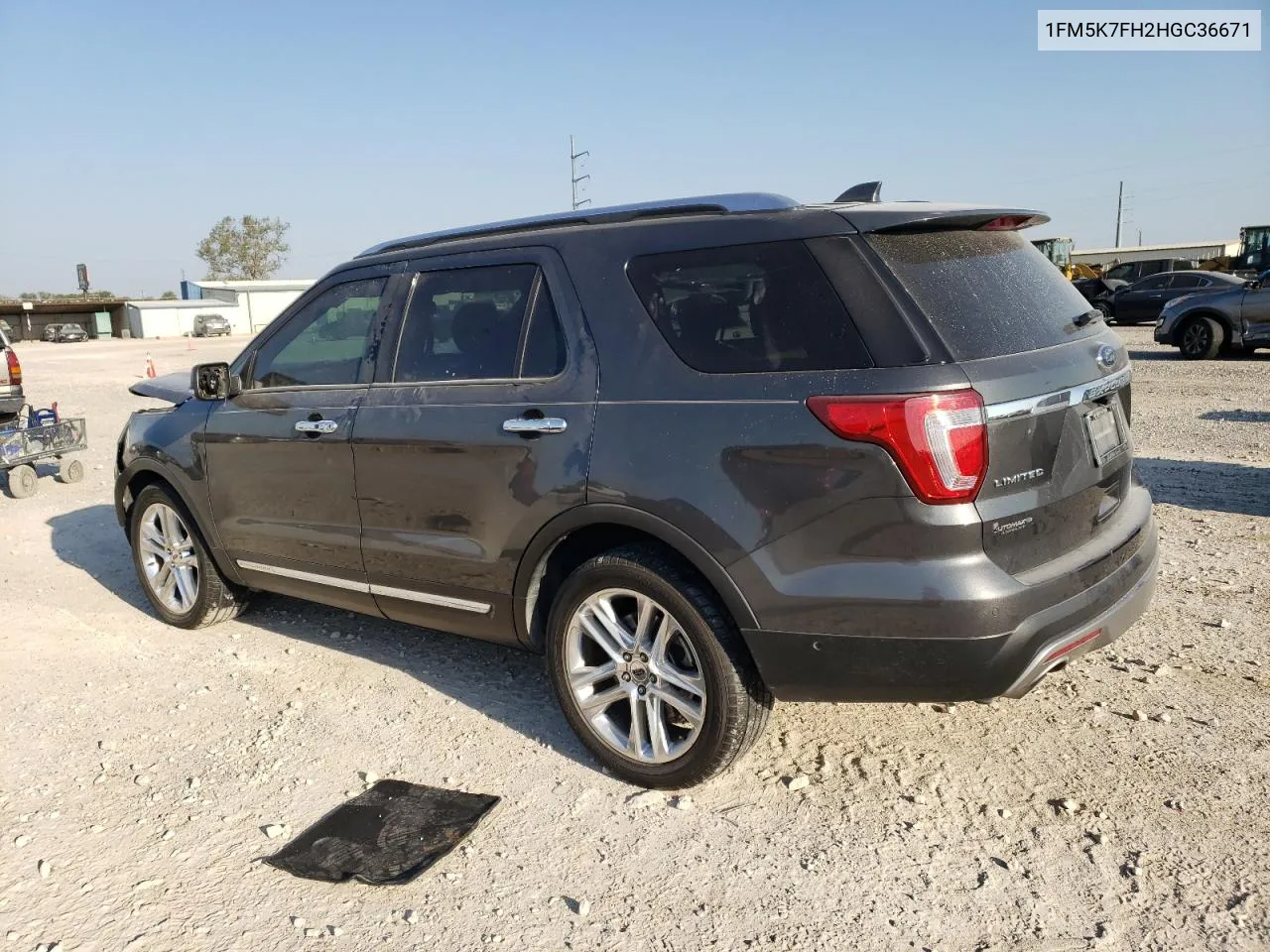 2017 Ford Explorer Limited VIN: 1FM5K7FH2HGC36671 Lot: 74210394