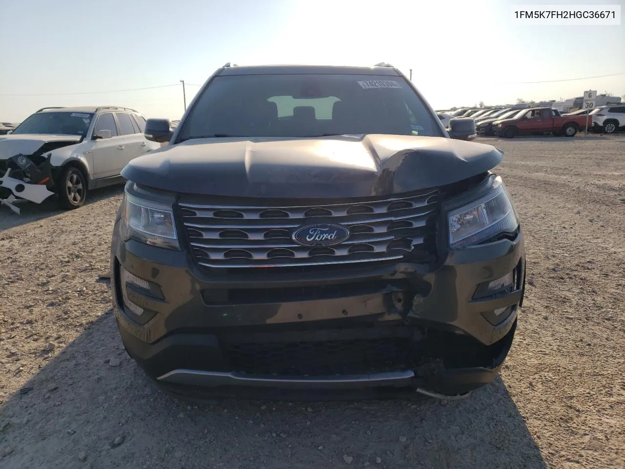 1FM5K7FH2HGC36671 2017 Ford Explorer Limited