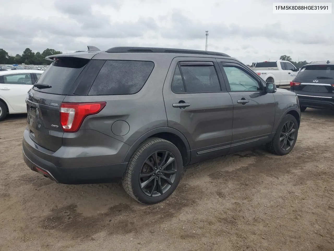 2017 Ford Explorer Xlt VIN: 1FM5K8D88HGE31991 Lot: 74321794