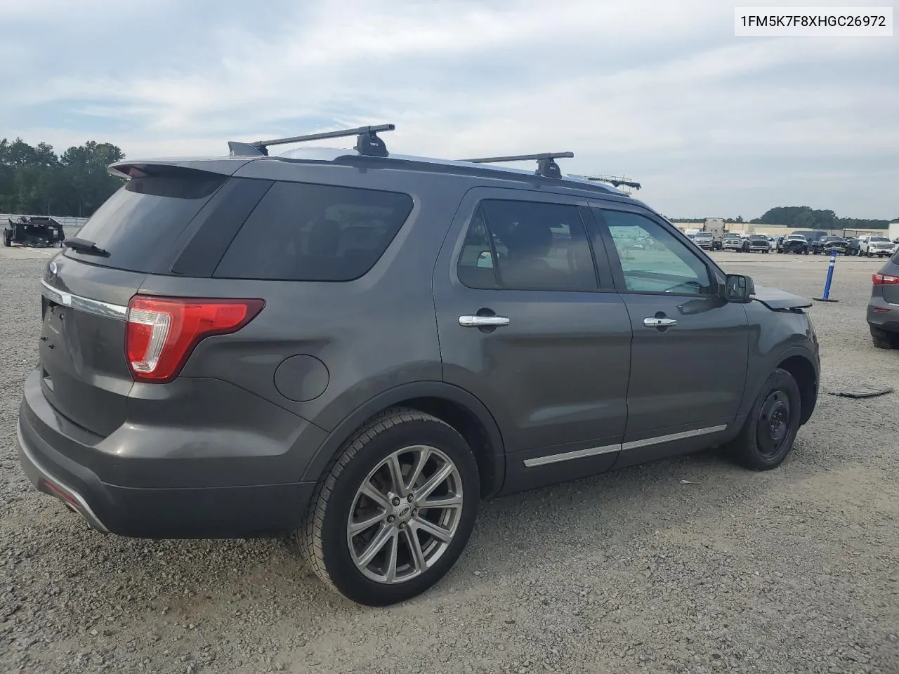 1FM5K7F8XHGC26972 2017 Ford Explorer Limited