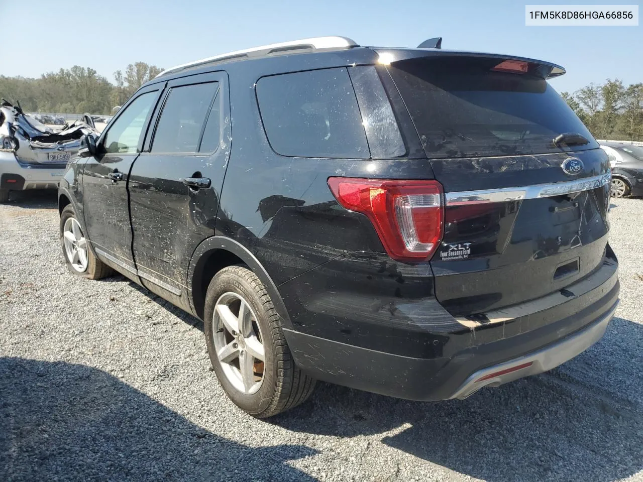 2017 Ford Explorer Xlt VIN: 1FM5K8D86HGA66856 Lot: 74369814