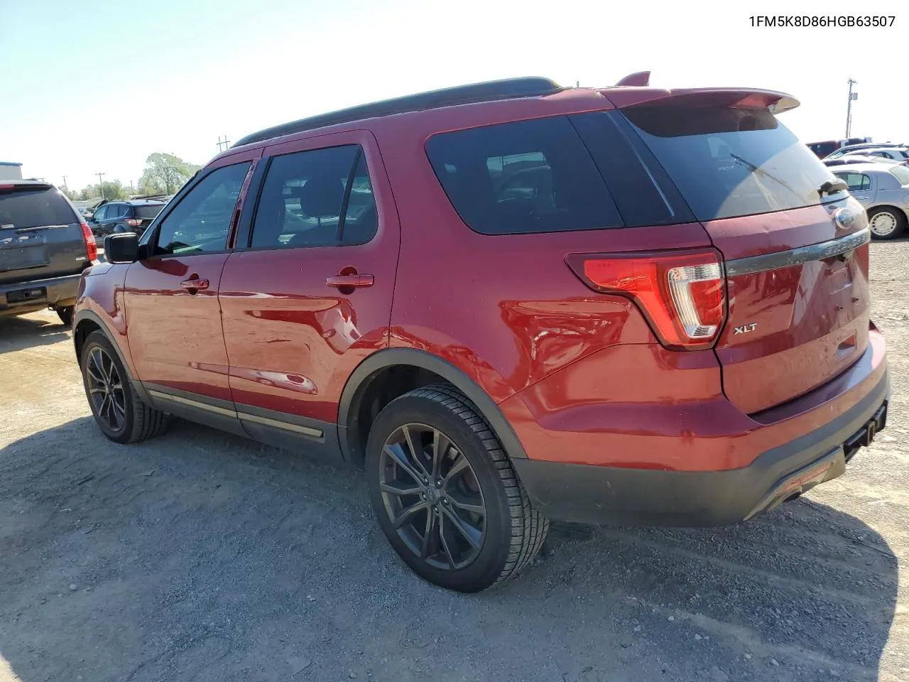 2017 Ford Explorer Xlt VIN: 1FM5K8D86HGB63507 Lot: 74376304