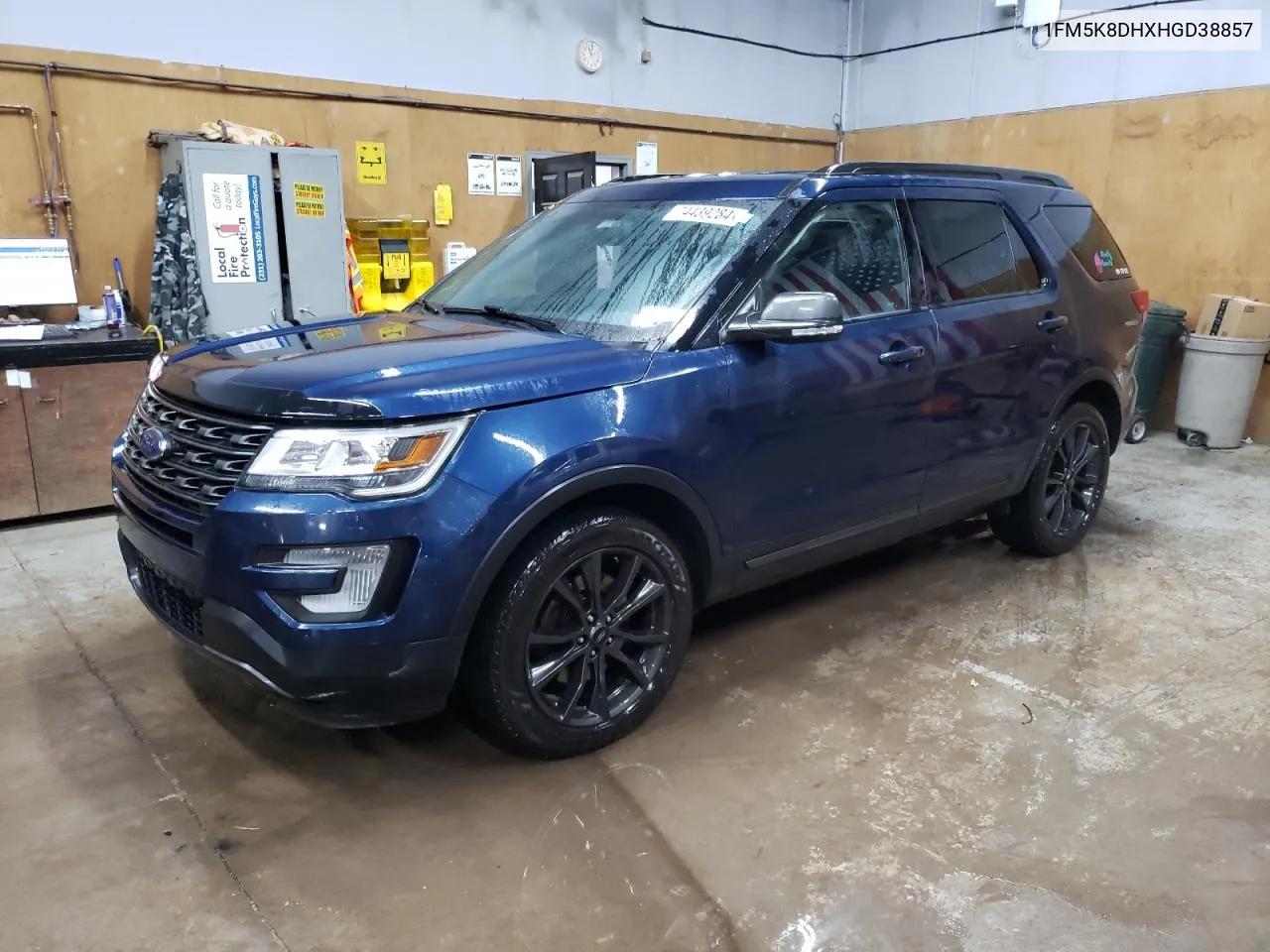 2017 Ford Explorer Xlt VIN: 1FM5K8DHXHGD38857 Lot: 74439284