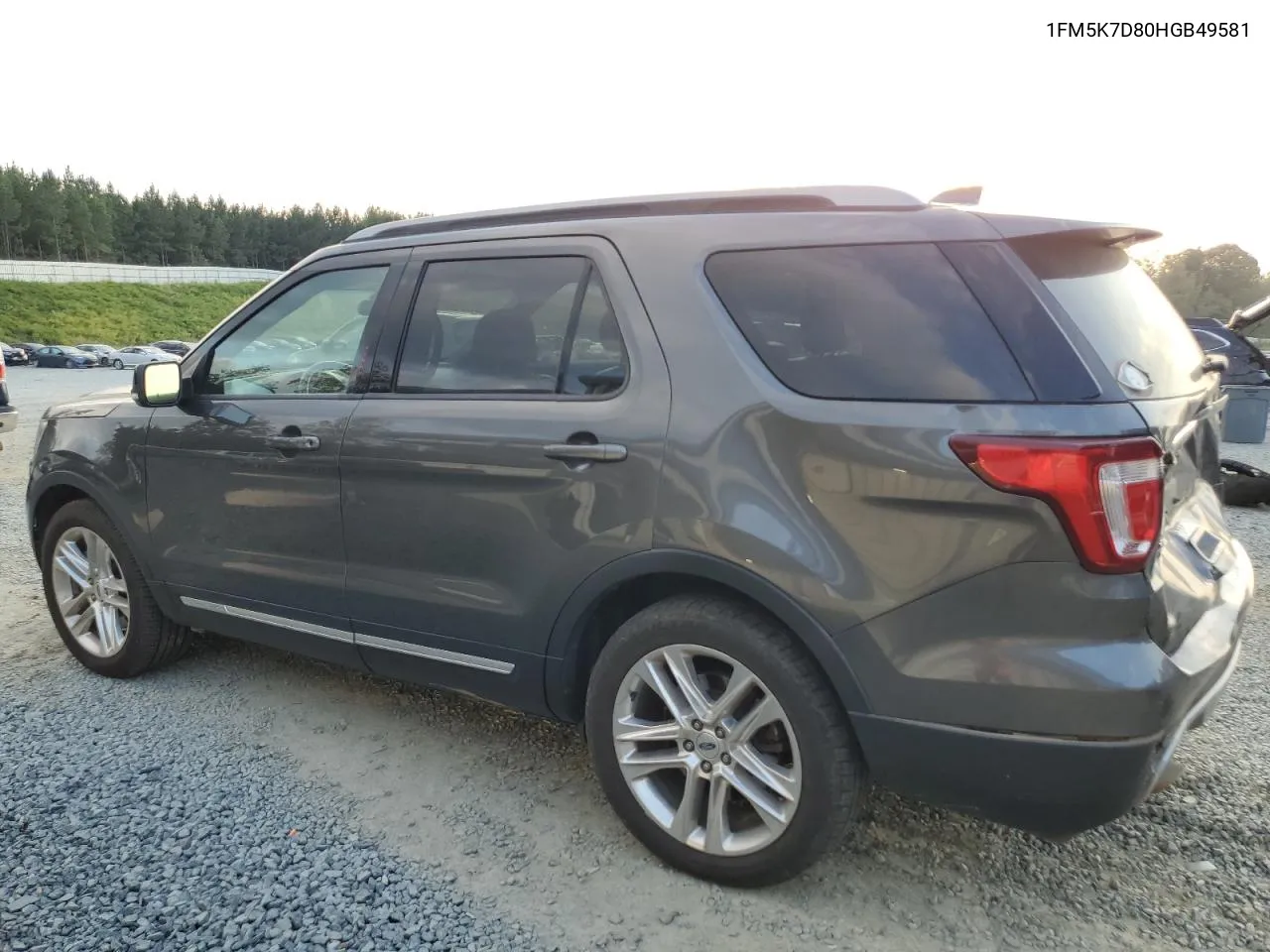 2017 Ford Explorer Xlt VIN: 1FM5K7D80HGB49581 Lot: 74441504