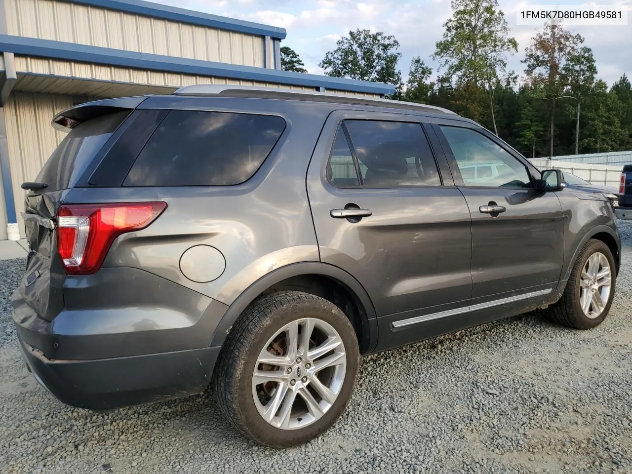 2017 Ford Explorer Xlt VIN: 1FM5K7D80HGB49581 Lot: 74441504