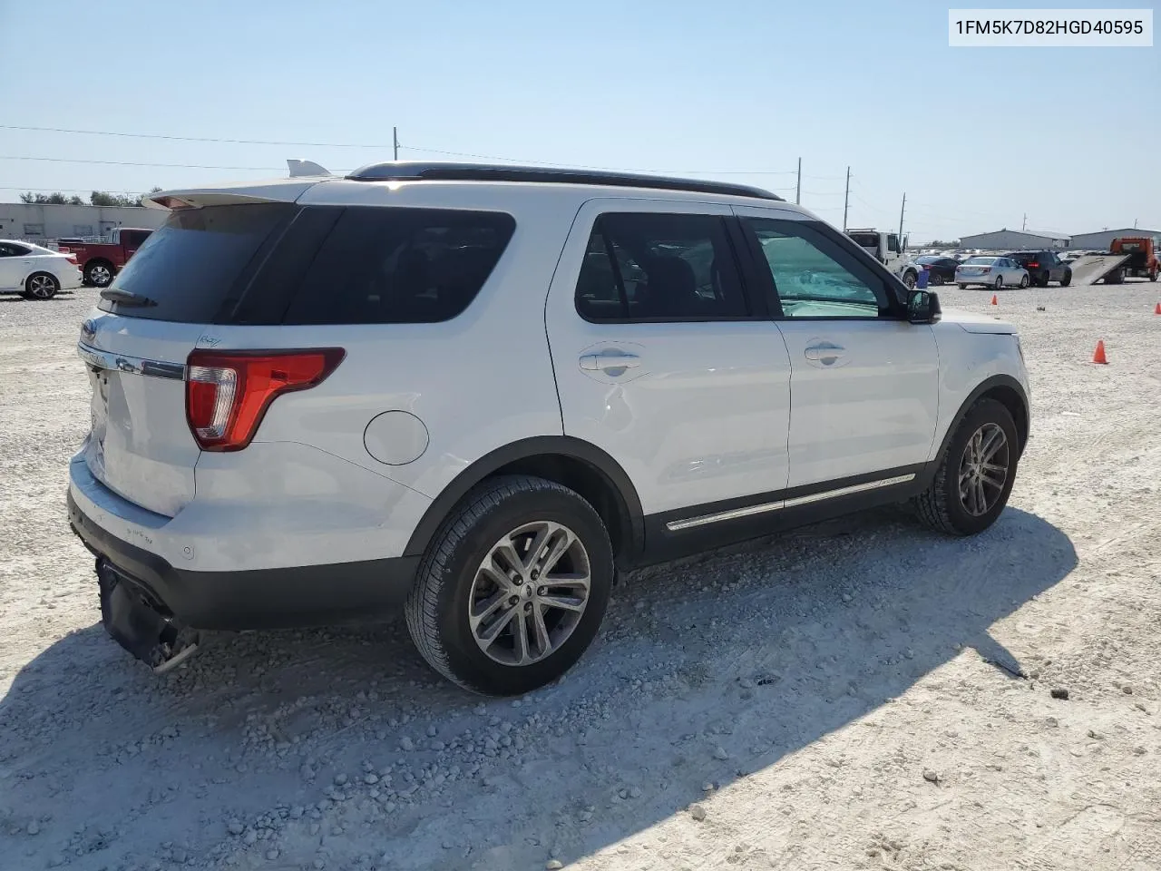 2017 Ford Explorer Xlt VIN: 1FM5K7D82HGD40595 Lot: 74502524