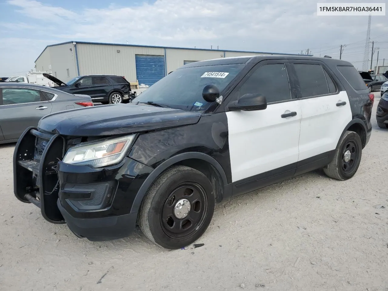 2017 Ford Explorer Police Interceptor VIN: 1FM5K8AR7HGA36441 Lot: 74541514