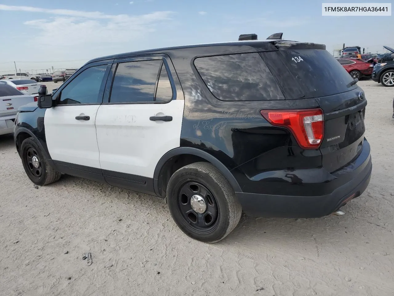 2017 Ford Explorer Police Interceptor VIN: 1FM5K8AR7HGA36441 Lot: 74541514