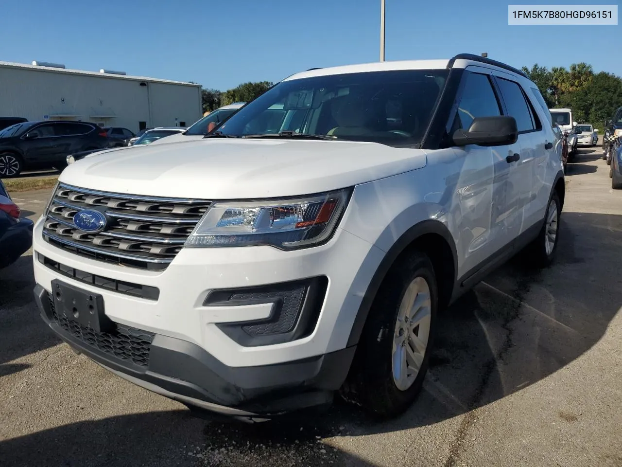 2017 Ford Explorer VIN: 1FM5K7B80HGD96151 Lot: 74555584