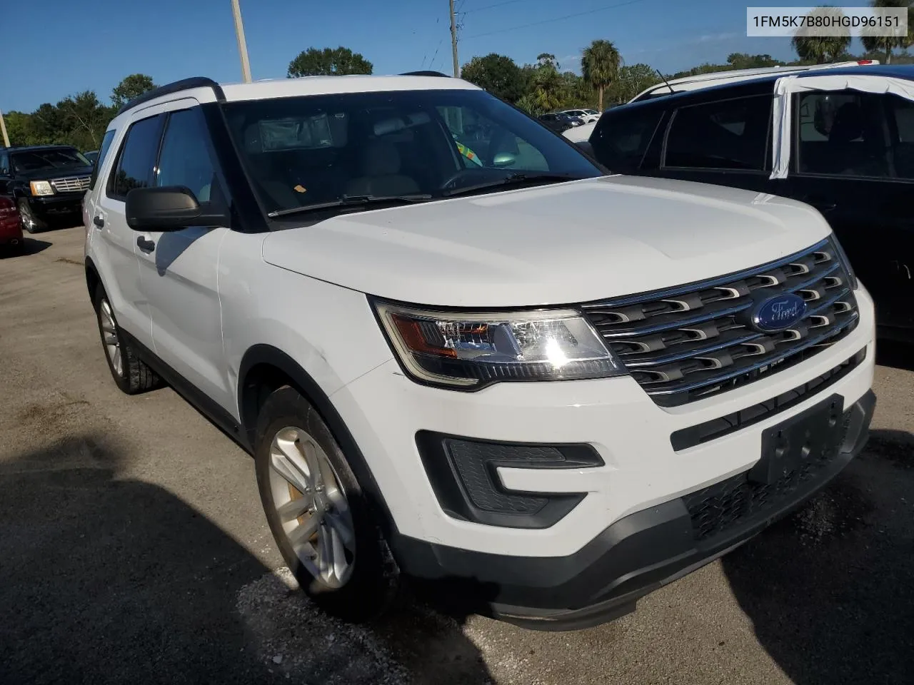 2017 Ford Explorer VIN: 1FM5K7B80HGD96151 Lot: 74555584