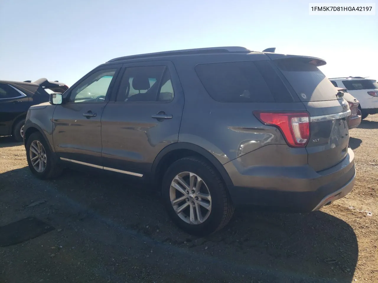 2017 Ford Explorer Xlt VIN: 1FM5K7D81HGA42197 Lot: 74594384