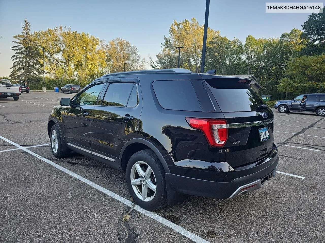 2017 Ford Explorer Xlt VIN: 1FM5K8DH4HGA16148 Lot: 74629424