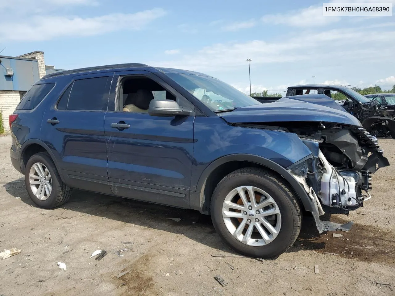 2017 Ford Explorer VIN: 1FM5K7BH0HGA68390 Lot: 74692454