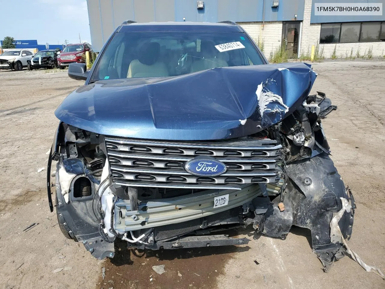 1FM5K7BH0HGA68390 2017 Ford Explorer