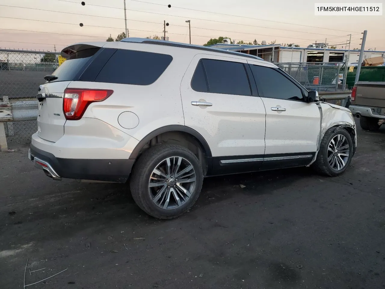 2017 Ford Explorer Platinum VIN: 1FM5K8HT4HGE11512 Lot: 74734954