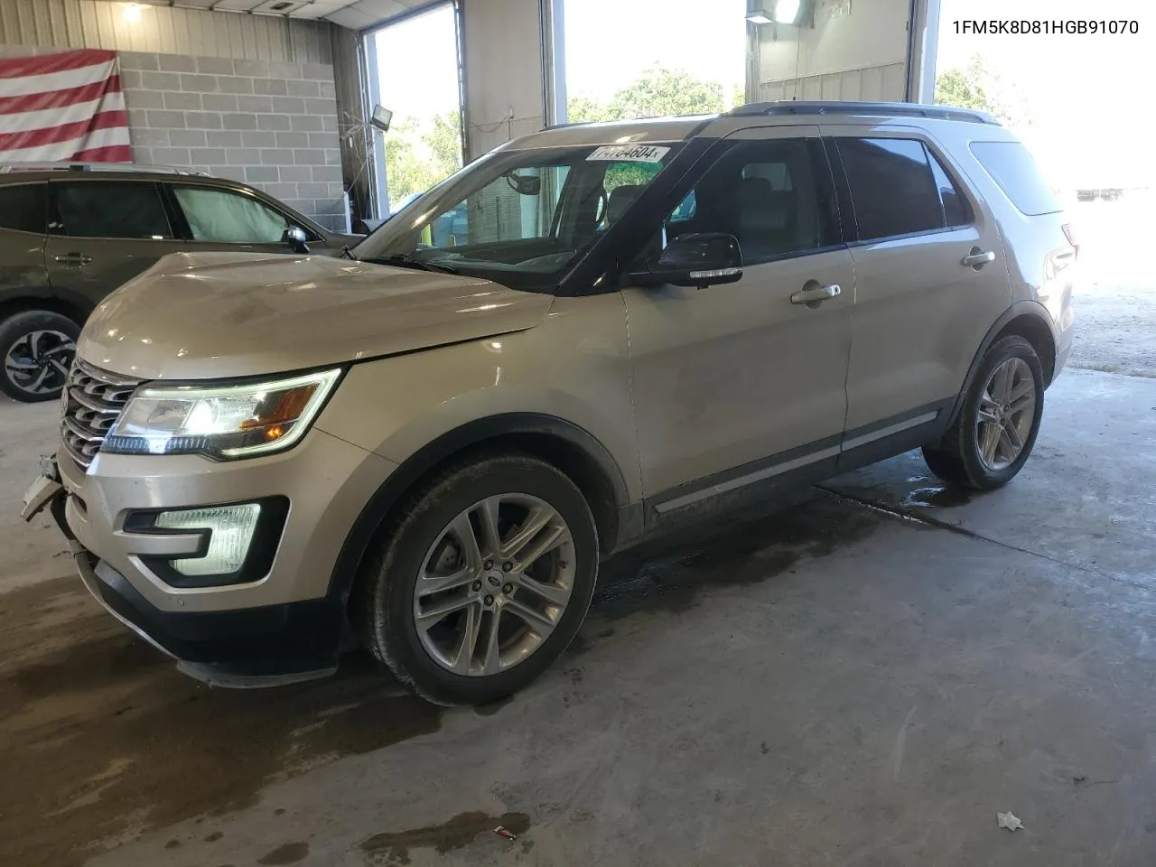 2017 Ford Explorer Xlt VIN: 1FM5K8D81HGB91070 Lot: 74784604