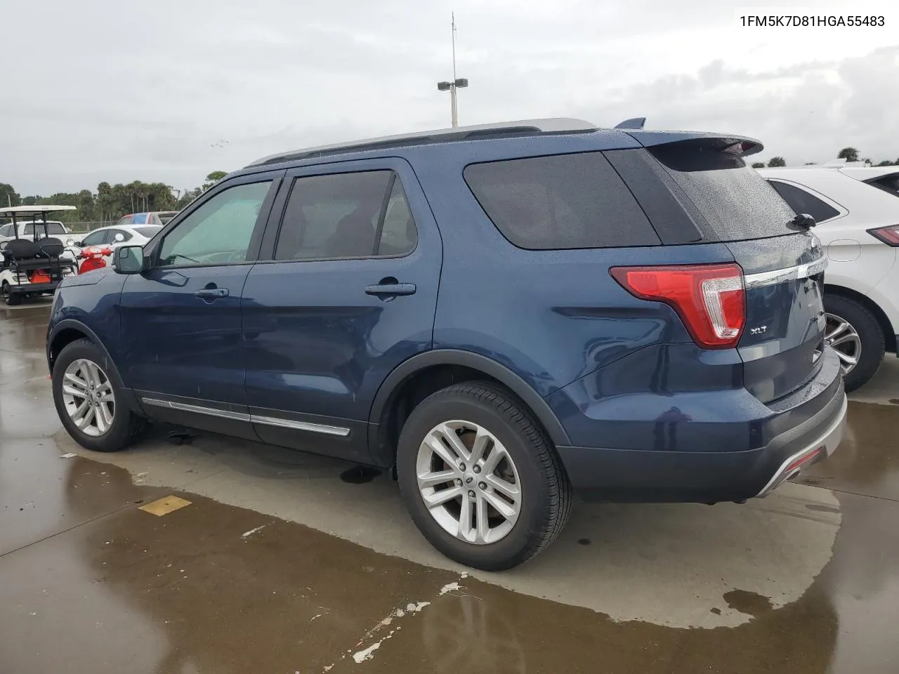 1FM5K7D81HGA55483 2017 Ford Explorer Xlt