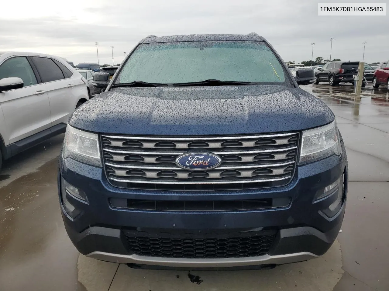 1FM5K7D81HGA55483 2017 Ford Explorer Xlt